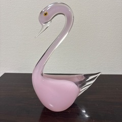 白鳥ガラスオブジェの画像
