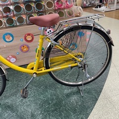 リユースのサカイ東金店 自転車 26インチ 黄色 TJ14441の画像