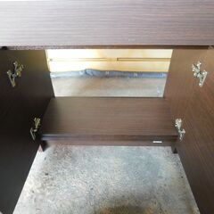 【JM743】日本製 フナモコ moco 電話台 FAX台 Wi-Fi収納台 コンセント収納 すっきり収納 F☆☆☆☆使用の画像