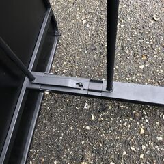 JM20237K) 折畳ワゴン/キャビネット＜幅：約120cm 高さ：約80cm 奥行：60㎝＞ 中古品【取りに来られる方限定】　 の画像
