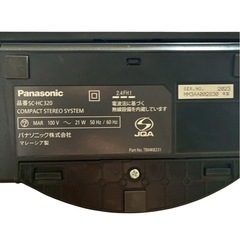Panasonic パナソニック SC-HC270 コンパクトステレオ Bluetooth対応 CDプレーヤーの画像
