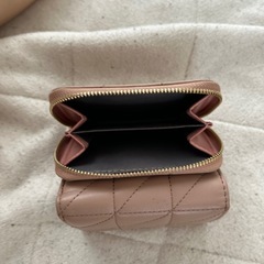 キルティング 3つ折り財布 小銭入れ付きの画像