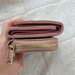 キルティング 3つ折り財布 小銭入れ付きの画像