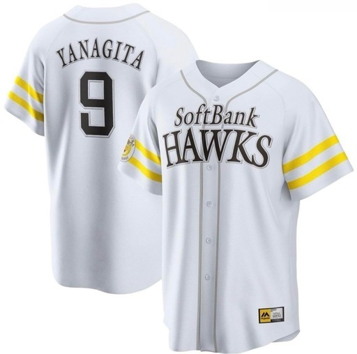 美品未着用　福岡ソフトバンクホークス 柳田悠岐 ユニフォームXL