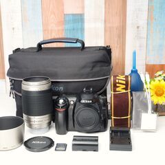 全国送料無料】 Nikon D50✨カメラバッグ付き✨スマホ転送OK 超望遠レンズ