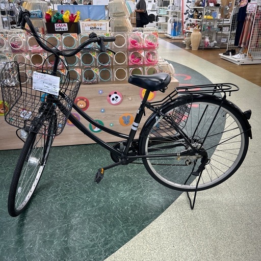 リユースのサカイ東金店 自転車 27インチ 黒 TJ14450