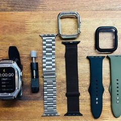 Apple Watch series7 45mm グリーンアルミニウムの画像