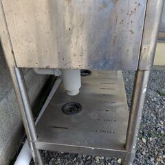 業務用キッチン二槽式の画像