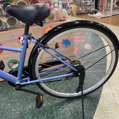 リユースのサカイ東金店 自転車 27インチ 紫 TJ14443の画像