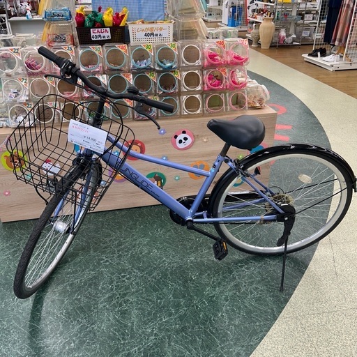 リユースのサカイ東金店 自転車 27インチ 紫 TJ14443