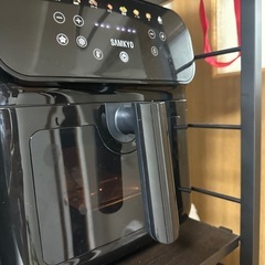SAMKYO エアフライヤー 6.2L 大容量  2-6人用 の画像