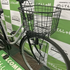 【No.47】新車レベルの超美品‼︎/27インチ自転車/整備済/グレーの画像