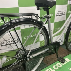 【No.47】新車レベルの超美品‼︎/27インチ自転車/整備済/グレーの画像