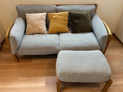 Unico定番ソファをお得に！TABER 2.5シーター＋オットマン(9/20まで)