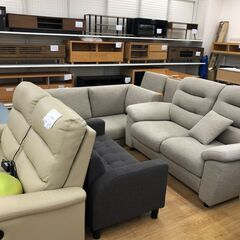 ★リユースのサカイ幸手店★SJ10365★ジモティ割あり★ Re.CENO 1人掛けソファー  W93×D88×H68 クリーニング済み の画像