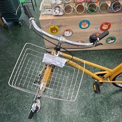 リユースのサカイ東金店 自転車 黄色 27インチ ※スタンド変形あり TJ14444の画像