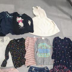 100サイズ　女の子　秋冬服　長袖類　22着の画像