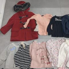 100サイズ　女の子　秋冬服　長袖類　22着の画像