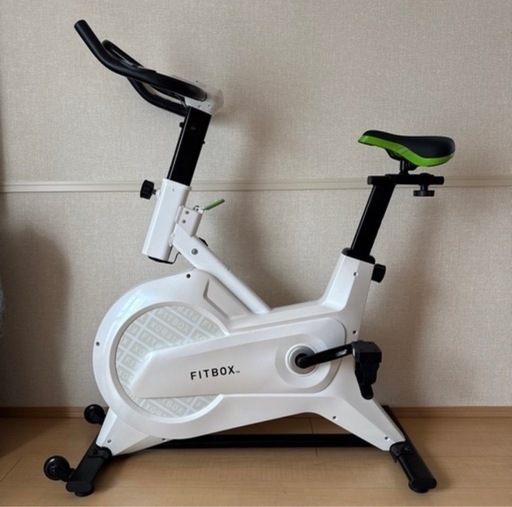FITBOX 第三世代 エアロバイク スピンバイク　バイタルセンサーあり　公式フロアマット•サドルカバー付き