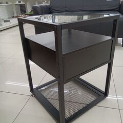 ★リユースのサカイ日立店★HJ7647  サイドテーブル ブラック H55×D40×W40 クリーニング済み の画像