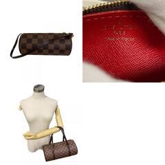 ルイヴィトン LOUIS VUITTON ハンドバッグ ダミエ柄 パピヨン30 N51303 ブラウンの画像