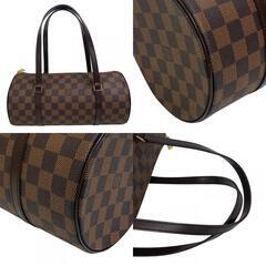 ルイヴィトン LOUIS VUITTON ハンドバッグ ダミエ柄 パピヨン30 N51303 ブラウンの画像