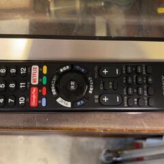 SONY　4K液晶テレビ　KJ-43X8000E　動作品　android TV　無線LAN内臓　youtube NETFLIX Google Play スカパーの画像