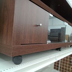 ★リユースのサカイ日立店★HJ7649  TV台 ダークブラウン H46×D40×W110 クリーニング済み の画像