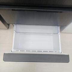 【ドリーム尾浜店】3ドア冷蔵庫　AQUA　AQR-SV27P　2024年製　272L　BK 高さ(H)141.9cm× 幅(W)60cm× 奥行(D)65.7cmの画像