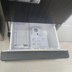 【ドリーム尾浜店】3ドア冷蔵庫　AQUA　AQR-SV27P　2024年製　272L　BK 高さ(H)141.9cm× 幅(W)60cm× 奥行(D)65.7cmの画像