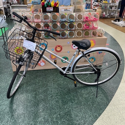 リユースのサカイ東金店 自転車 26インチ シルバー TJ14448