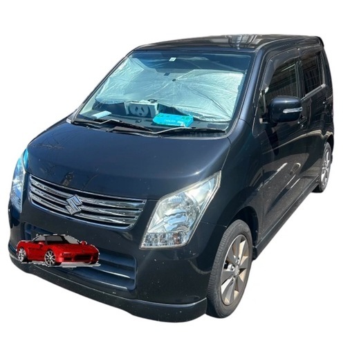 人気軽】ワゴンR MH23S ブラック 車検付 走行8.6万km