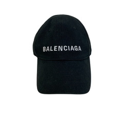 バレンシアガ BALENCIAGA キャップ ベースボールキャップ ロゴ 529192 ブラックの画像