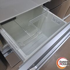 ✨ハイセンス　中古　HR-D2801W　冷凍冷蔵庫　変色・キズ有り　282ℓ　2019年製　６ヶ月保証✨うるま市田場✨の画像