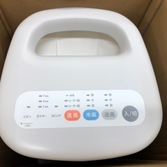 ★K045★シロカ製★2023年製加湿付き温冷風扇★美品、綺麗です★３カ月間保証付きの画像