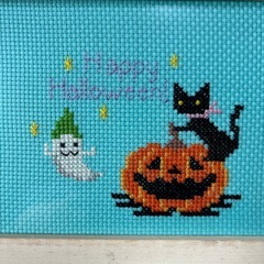 刺繍フレーム ハロウィンの画像