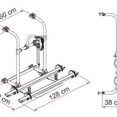 FIAMMAフィアマ バイクキャリア キャリーバイクPRO　の画像