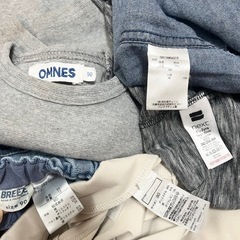 90 子供服　まとめ売り　5点　トップス　シャツ　パンツの画像
