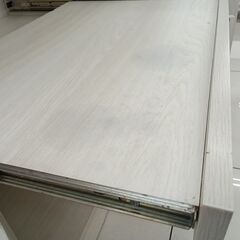★リユースのサカイ日立店★HJ7653 ぼん家具 レンジ台 ホワイト H83×D40×W88 クリーニング済み の画像