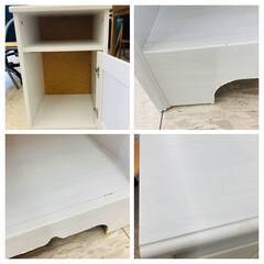 【ジモティー割引で最大15％OFF⭐️】IKEA  ASPELUND ベッドサイドテーブルの画像