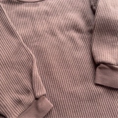 アプレレクール ニット 長袖ワンピース 120cmの画像