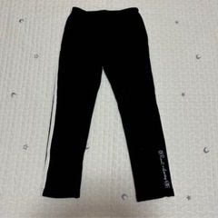 しまむら 裏起毛 レギンス 130cm 2点セットの画像