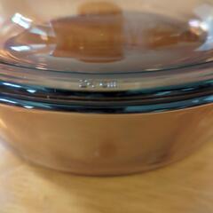 CORNING ガラス鍋✱24cmの画像