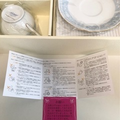 M【未使用品】Noritake ノリタケ レースウッドゴールド カップ&ソーサー 洋食器 セットの画像
