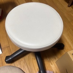 油圧式　キャスターチェア(ジャンク)　の画像