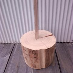 薪割り台(桧)の画像