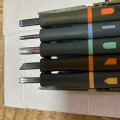 【中古】彫刻刀5本セットの画像