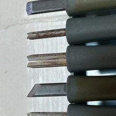 【中古】彫刻刀5本セットの画像