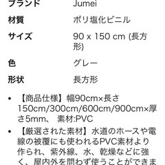 業務用滑り止めマット ゴムマット PVC 材質 吸水 ノンスリップの画像