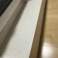 【再値下げ】ダブルベッド　フレーム　Nスリープマットレス　セット売り  の画像